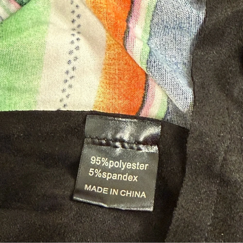 Southern Stitch Serape Fringe Vest 2XL-3XL Western Boho Festival Layer - Picture 6 of 8